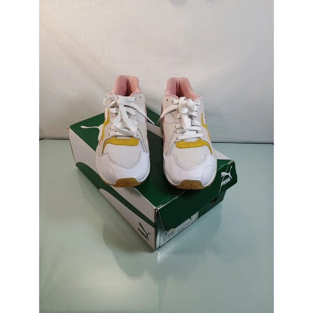 Puma Prevail Classic Women's White/ Sulphur Size 6.5 US